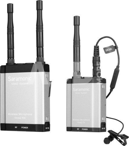 SARAMONIC VLINK2 KIT1 (TX + RX) 2.4GHZ WIRELESS MICROPHONE SYSTEM