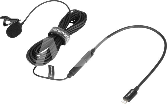 SARAMONIC LAVMICRO U1B LAVALIER MIC FOR W/ LIGHTNING CONNECTOR FOR (6M)