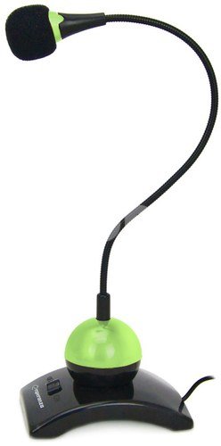 Esperanza DESKTOP MICROPHONE WITH SWITH EH130G GREEN