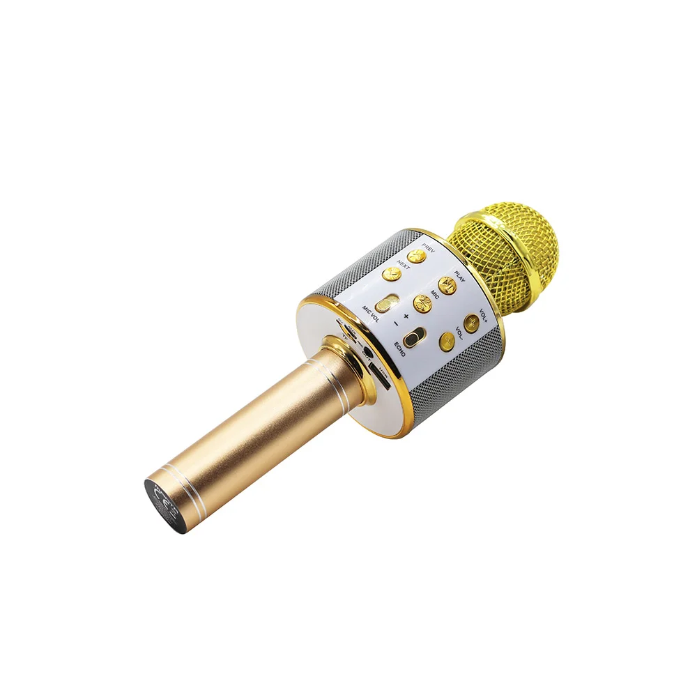 Mikrofonas Manta MIC10-G gold