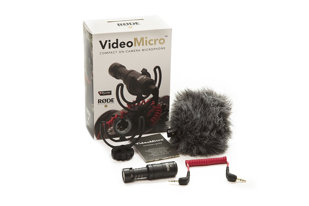 Mikrofonas RØDE VideoMicro Juoda