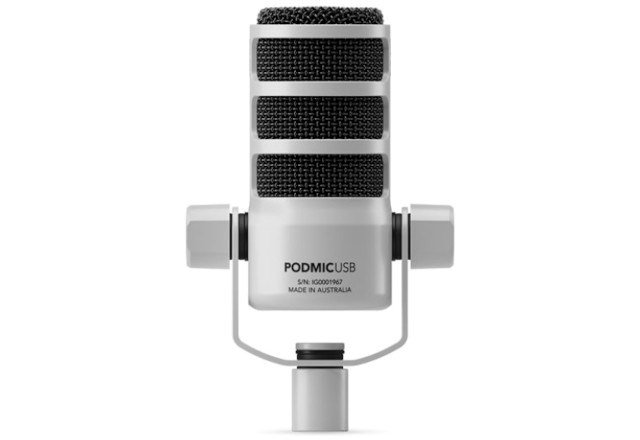 RØDE PodMic USB Black - dinaminis mikrofonas podcastingui