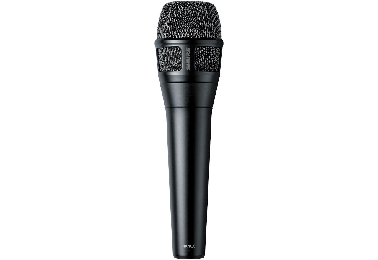 Shure Nexadyne™ 8/S - dinaminis mikrofonas, superkardioidinis, su XLR jungtimi, juodas