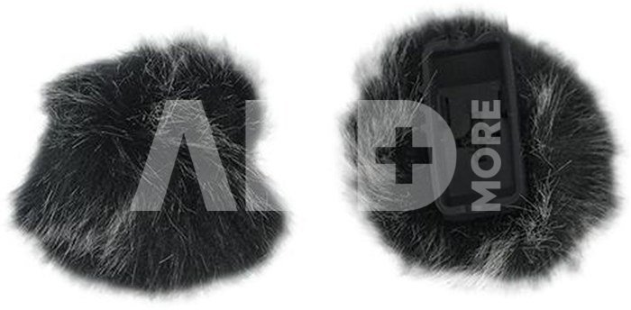 Lark Max Furry Windshield 2x HL-WS03 (Black)