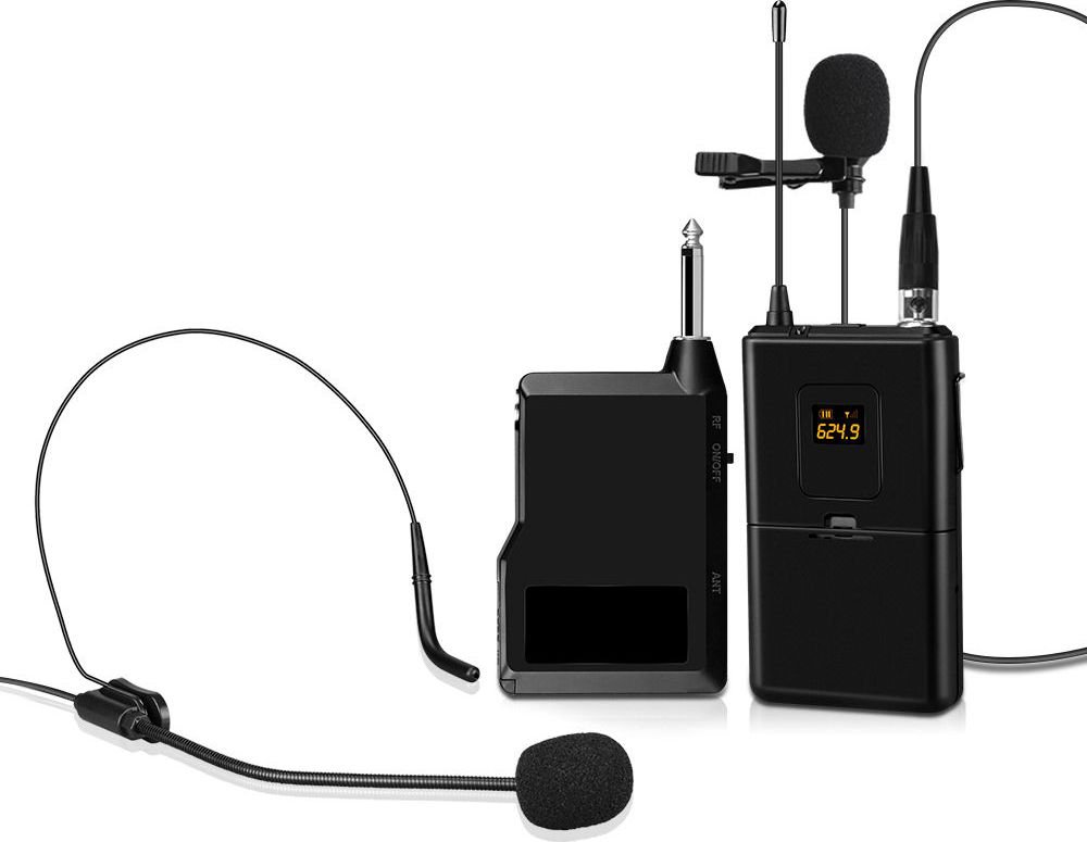 Microphone Mozos UHF Wireless Microphone Set (MIC-UHF-SET)