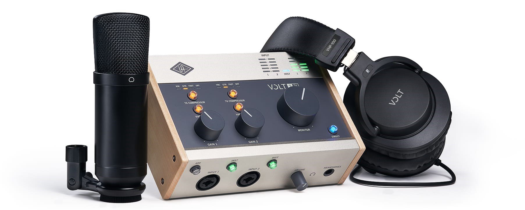 Universal Audio UA VOLT 276 Studio Pack - studijos rinkinys