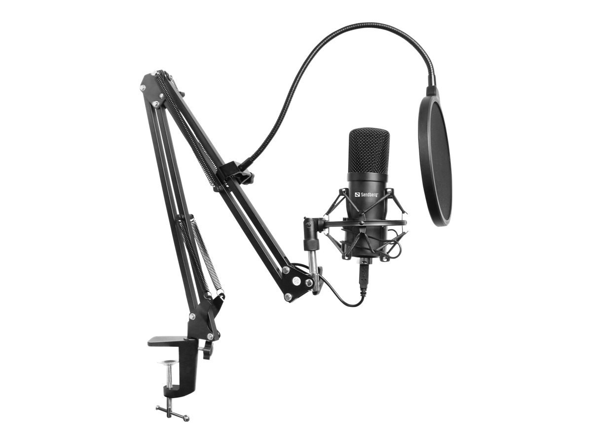 Mikrofonas SANDBERG Streamer USB 126-07