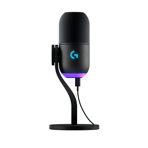 USB Mikrofonas Logitech Yeti GX, juodas Prekė-988-000569