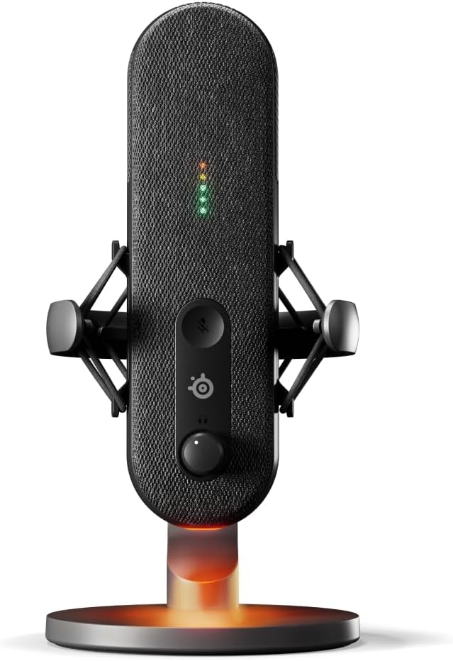 SteelSeries Alias, USB-C, black - Mikrofonas
