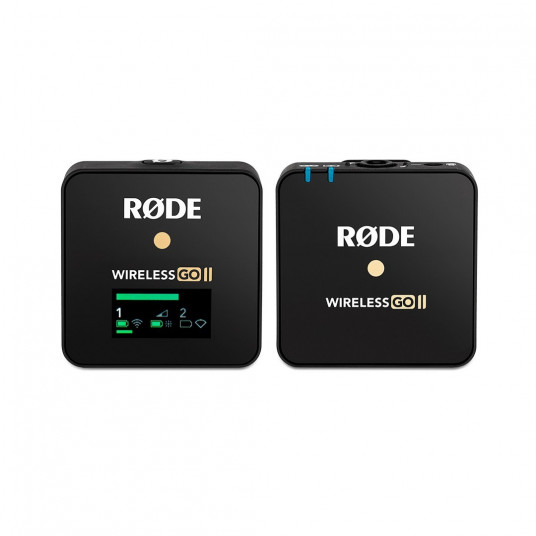 Mikrofono sistema RODE GO II Wireless Single, Black