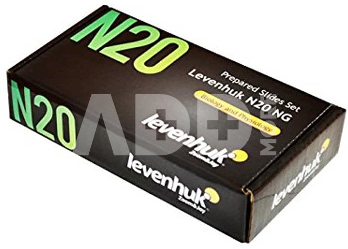 Levenhuk N20 NG Prepared Slides Set