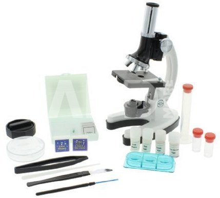 Byomic Beginners Microsope Set 100, 400 and 900x in Case