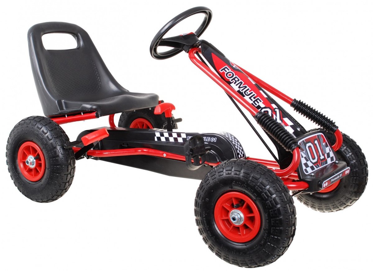 Minamas kartingas Gokart AIR, raudonas