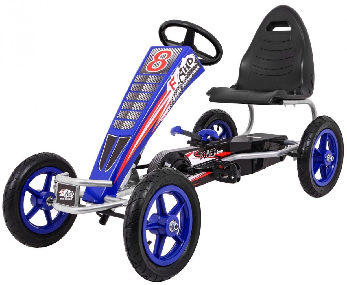 Minamas kartingas Full Ahead AIR, mėlynas