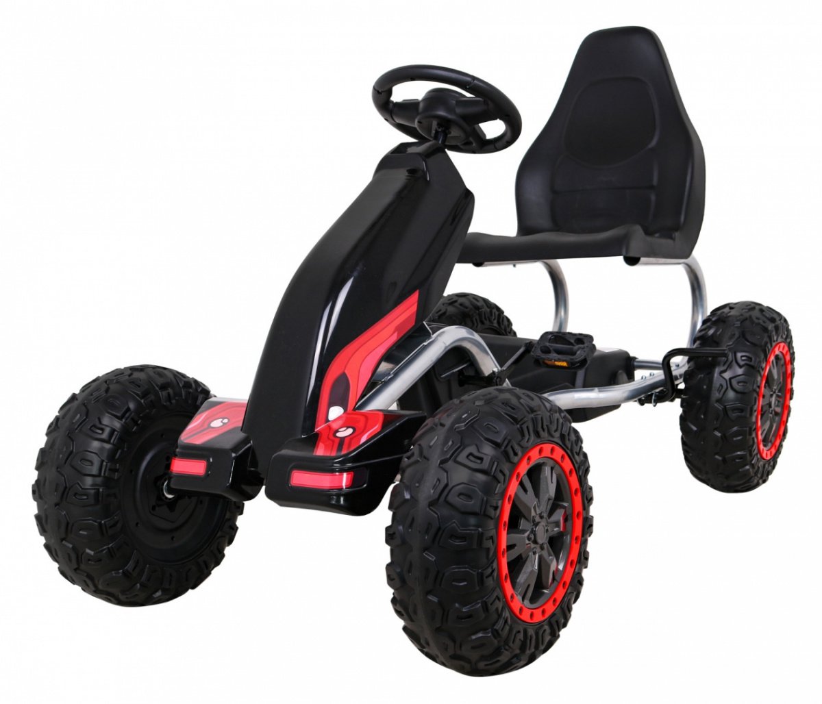 Minamas kartingas Go-Kart Strong, juodas