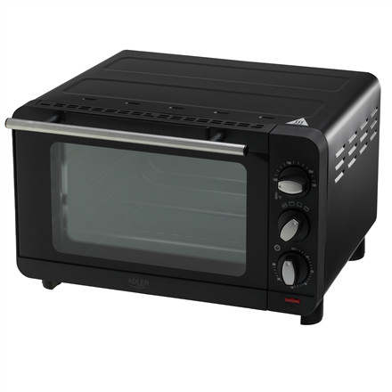 Mini orkaitė Adler Electric oven  AD 6029  14 L  1200 W  Black