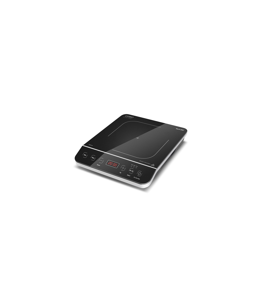 Indukcinė mini viryklė Caso Hob Touch 2000, Number of burners/cooking zones 1, Touch, Timer, Black