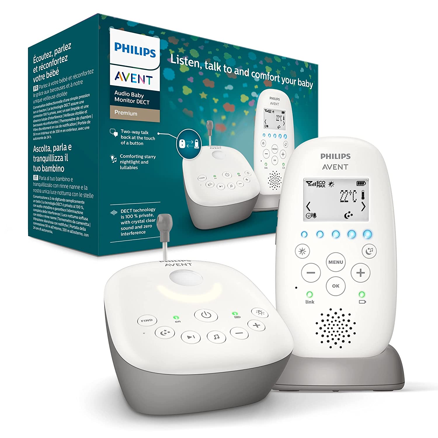 Mobili auklė Philips Avent SCD735/52