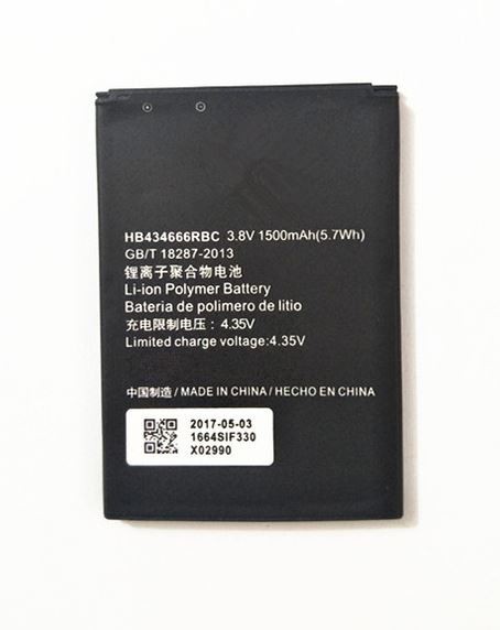 Akumuliatorius Huawei HB434666RBC for Modem 1500mAh E5573/E5575/E5576/E5577/E5776 (tinka HB434666RAW) OEM