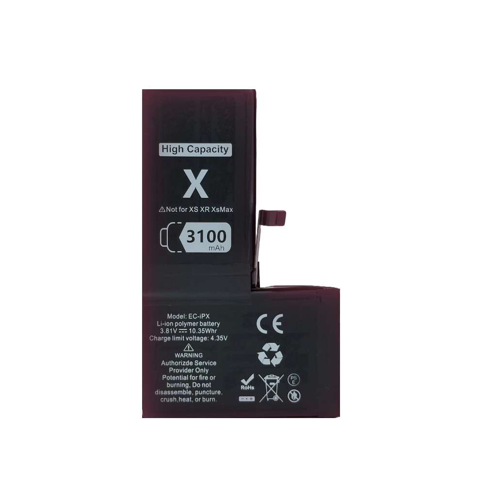 Akumuliatorius Apple iPhone X 3100mAh (padidintos talpos) OEM