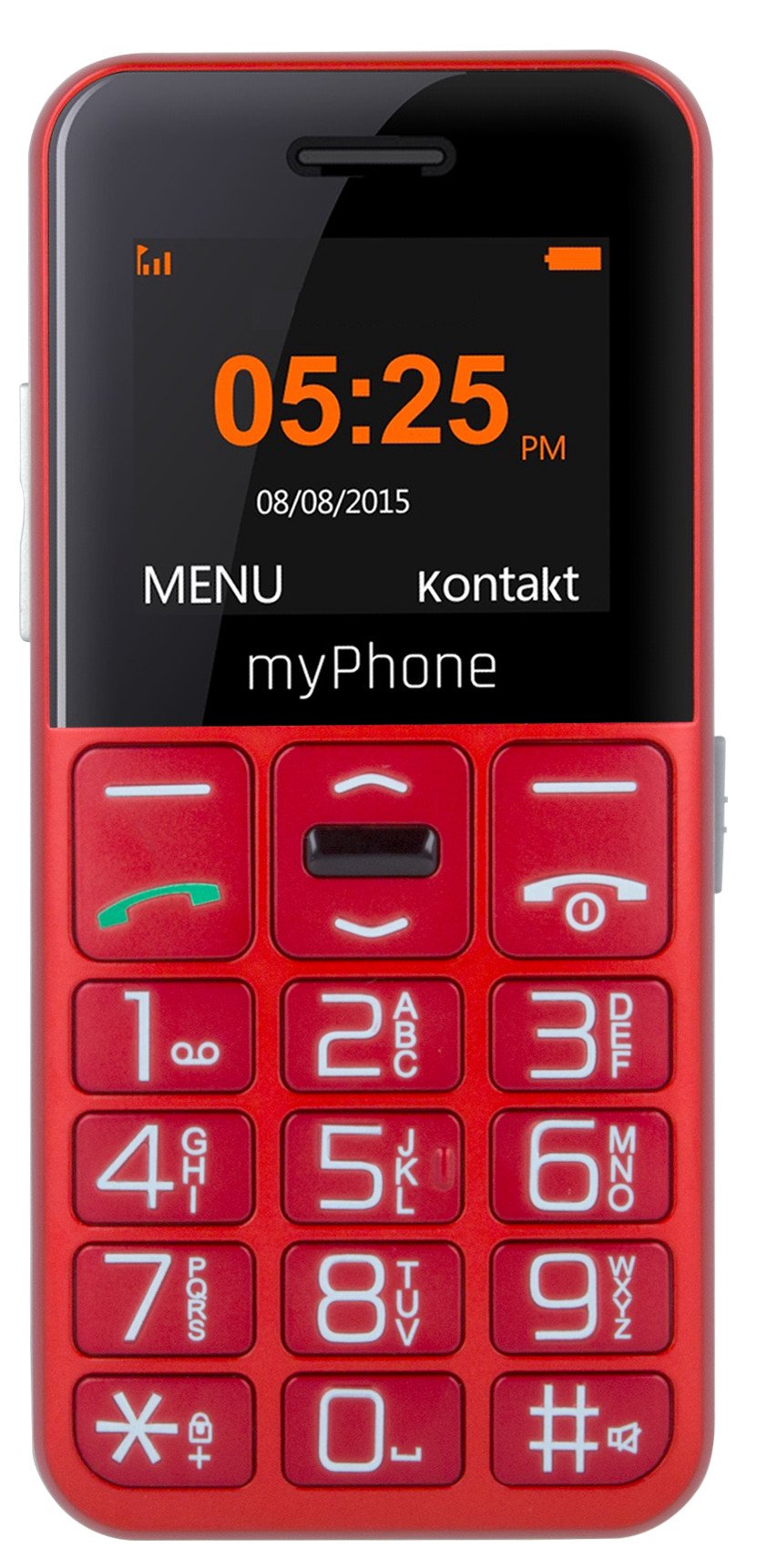 Mobilusis telefonas MYPHONE HALO Easy red