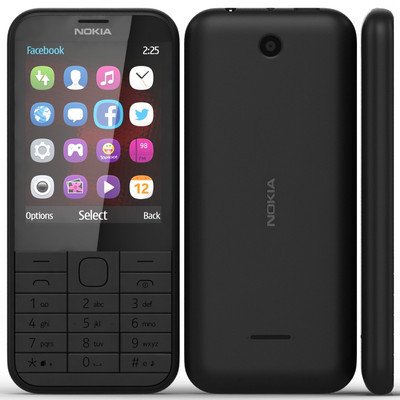 Mobilusis telefonas NOKIA 225 4G DS TA-1316 Black