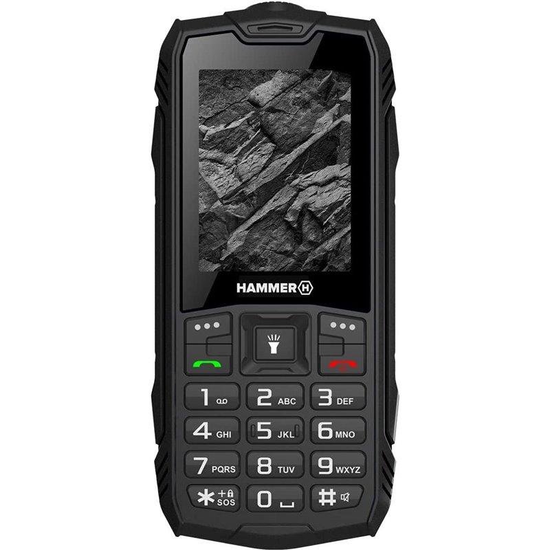 Mobilusis telefonas MYPHONE Hammer Rock Dual Black