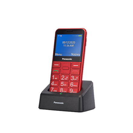 Mobilusis telefonas PANASONIC KX-TU155EXRN Red