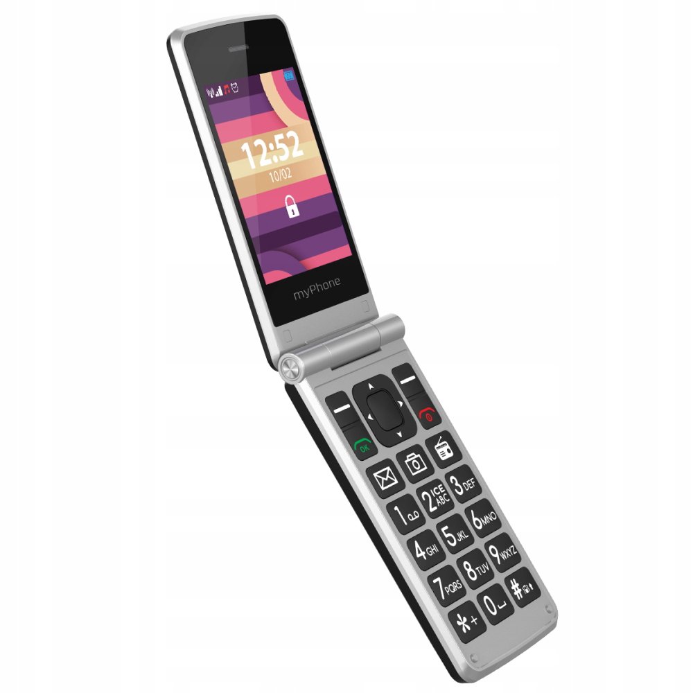 Mobilusis telefonas MYPHONE Tango LTE Dual Black/Silver