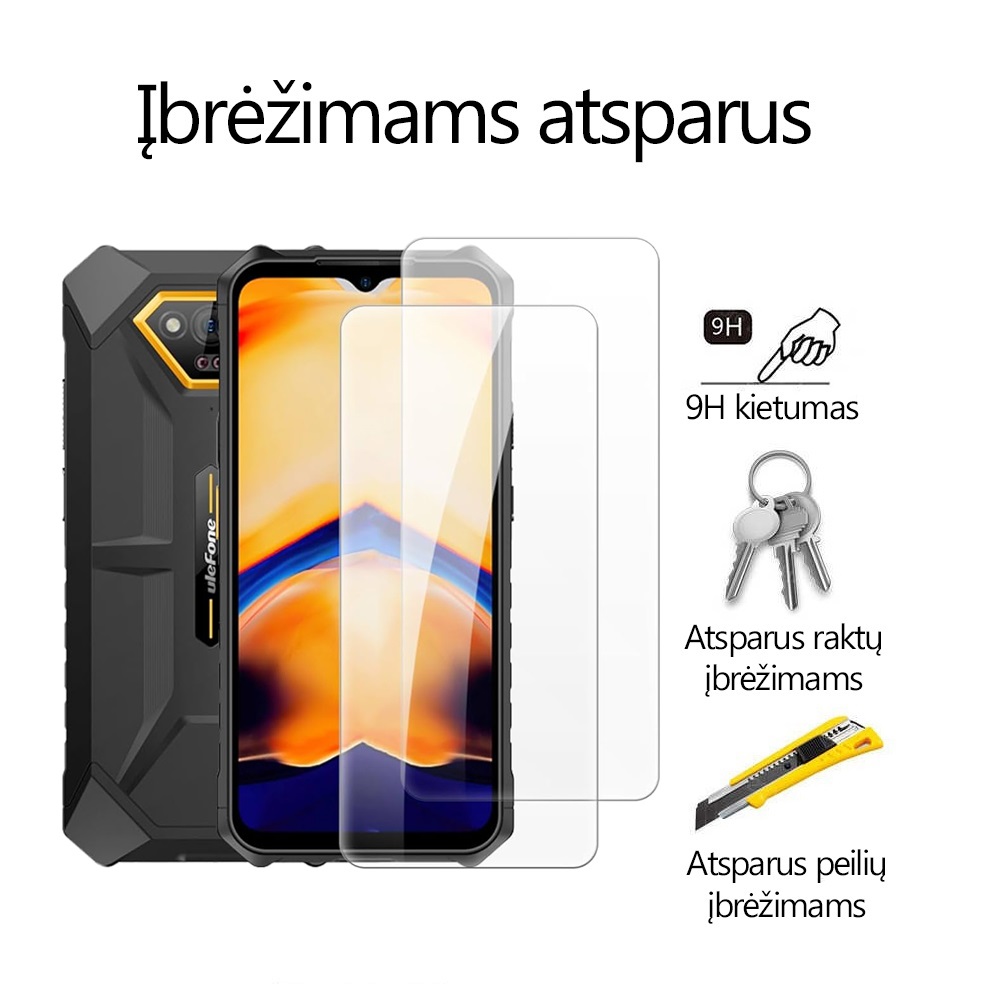 Ulefone Armor X13 ekrano apsauga (3 vnt.)
