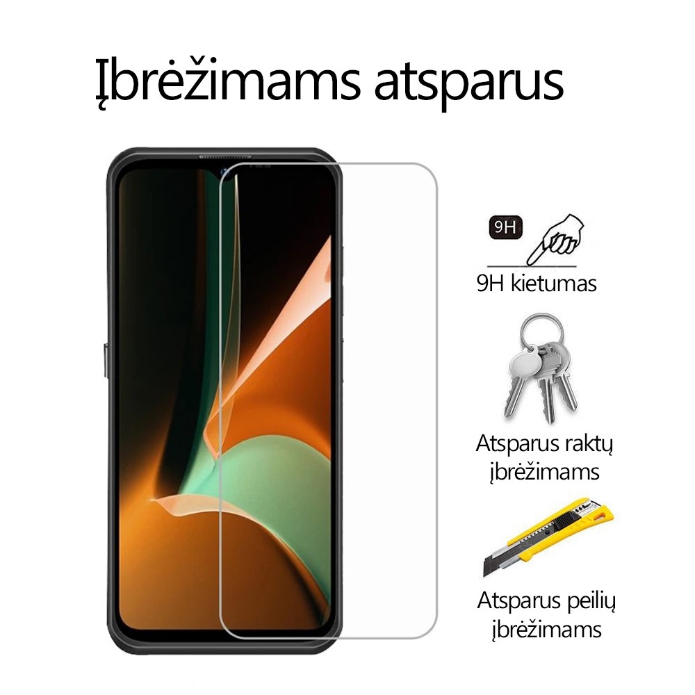 Ulefone Armor 17 Pro ekrano apsauga (3 vnt.)