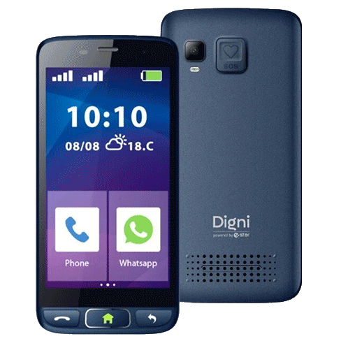 Digni Smart Senior išmanusis telefonas 16 GB