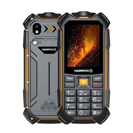 Mobilusis telefonas Hammer Boost 2 LTE  Black  2.4 "  IPS  64 MB  128 MB  Dual SIM  3G  Main