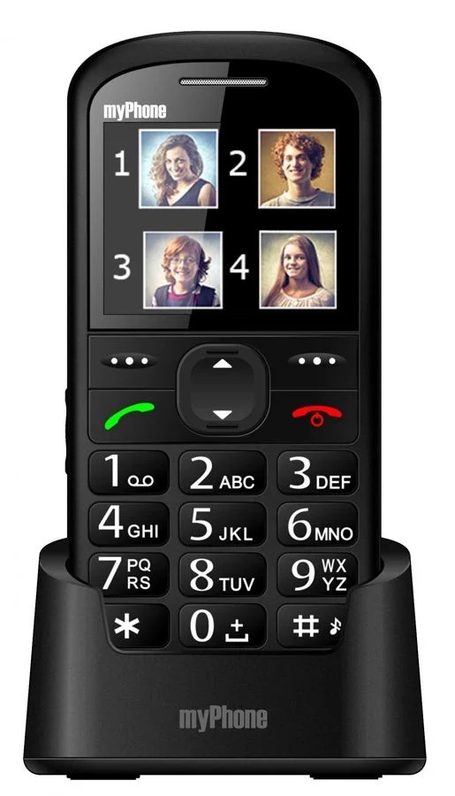 Mobilusis telefonas myPhone Halo 2 Juodas 2.2 colių