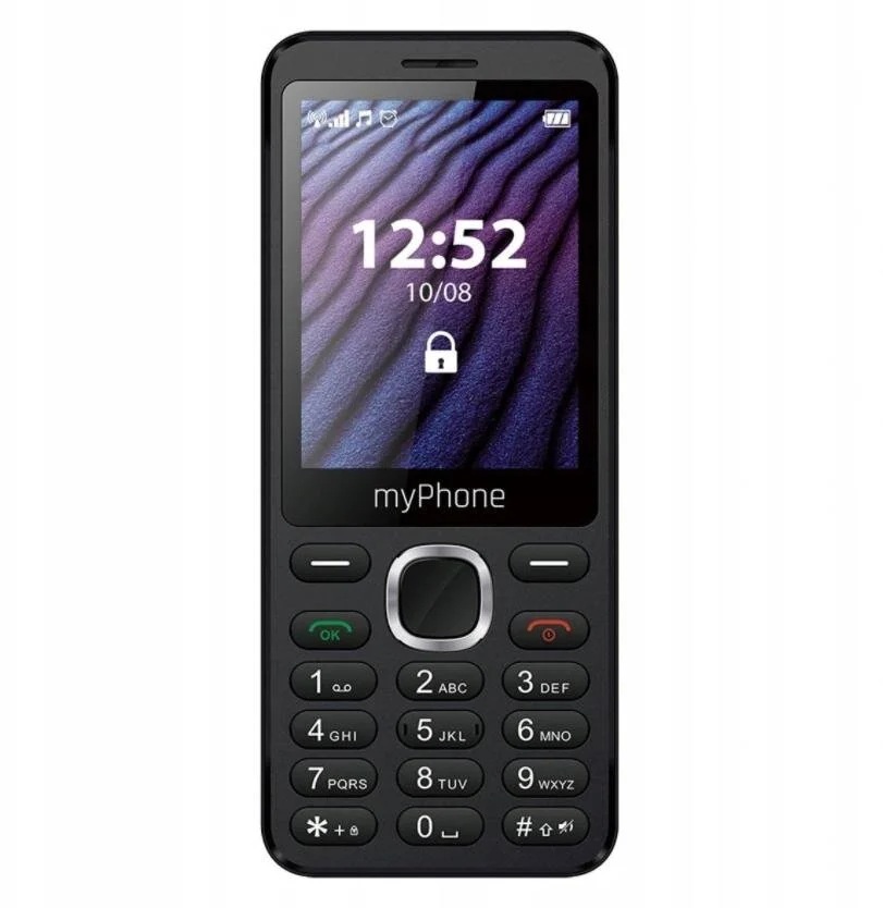 Mobilusis telefonas myPhone Maestro 2 2.8 colio Juodas