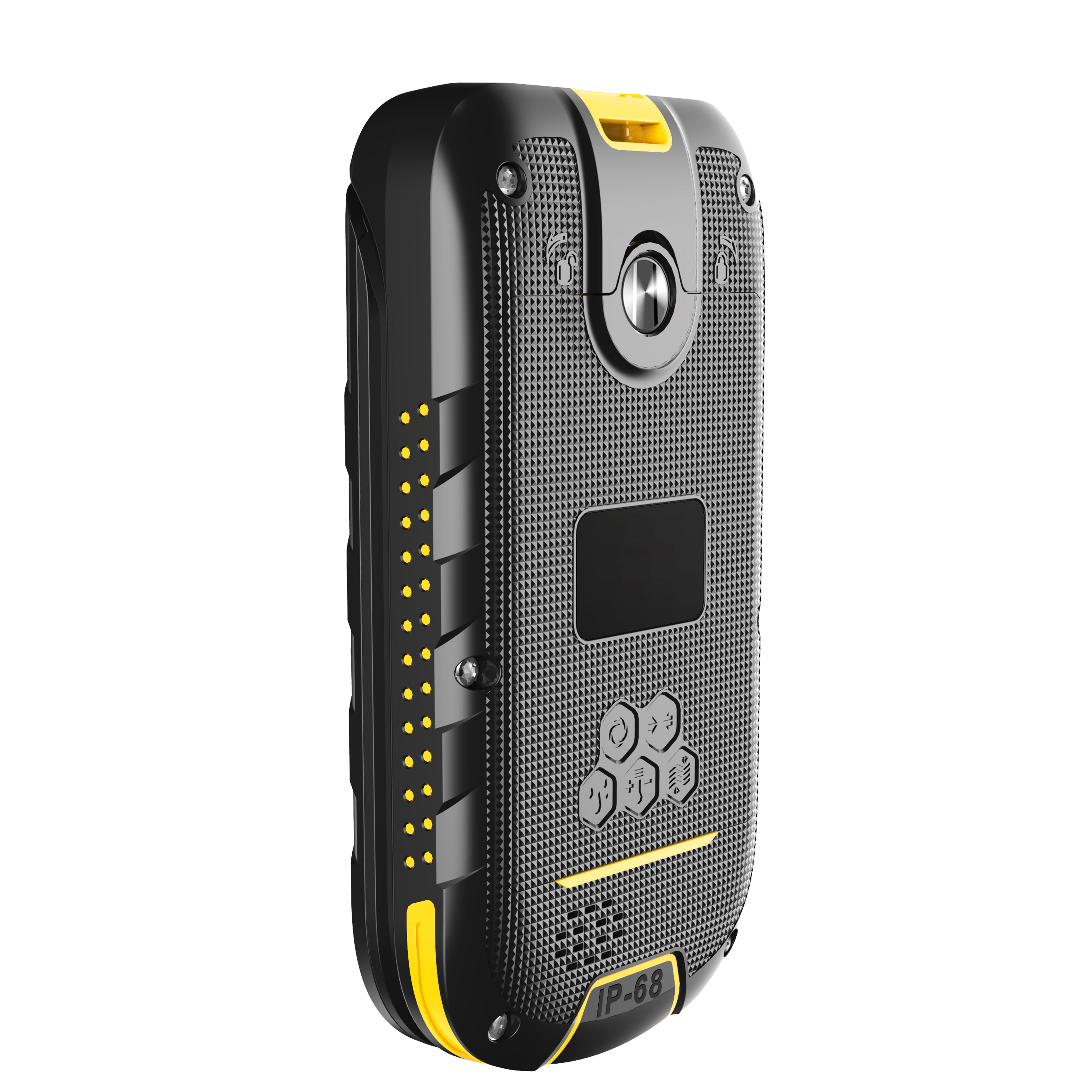 Mobilusis telefonas Hammer Bow LTE Juodas 2.4" TFT 48 MB 128 MB Dual SIM Nano SIM 3G Bluetooth 2.0 USB Type-C 2 MP 1200 mAh