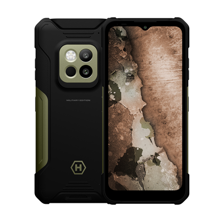 Mobilusis telefonas Hammer Construction  2 Thermal 5G Military Edition  Green  6.58 "  IPS  108