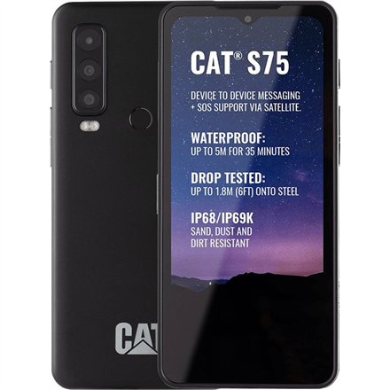 Mobilusis telefonas CAT  S75  Black  6.6 "  IPS LCD  1080 x 2408  Mediatek  Dimensity 930 (6