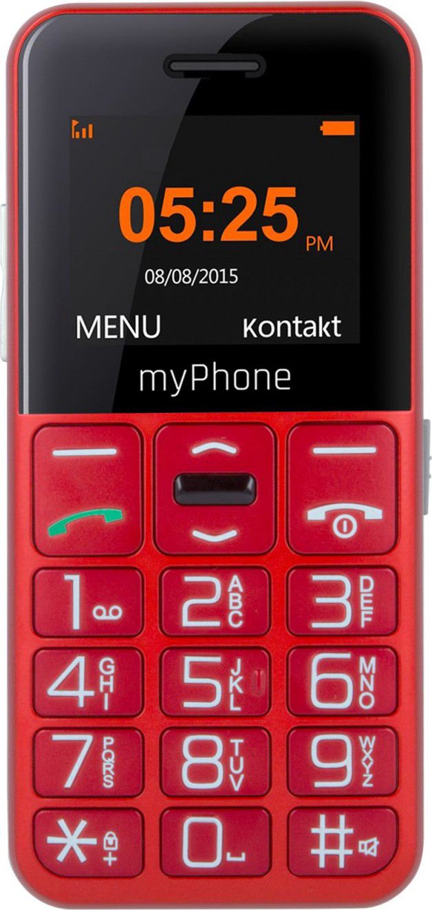 Mobile phone myPhone Hello Easy Red-Silver