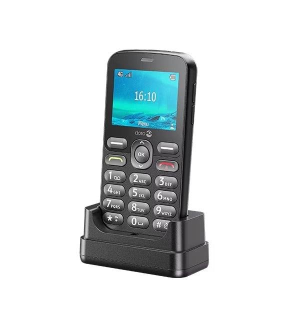 Mobilusis telefonas DORO EASY 1880 4G, Juodas