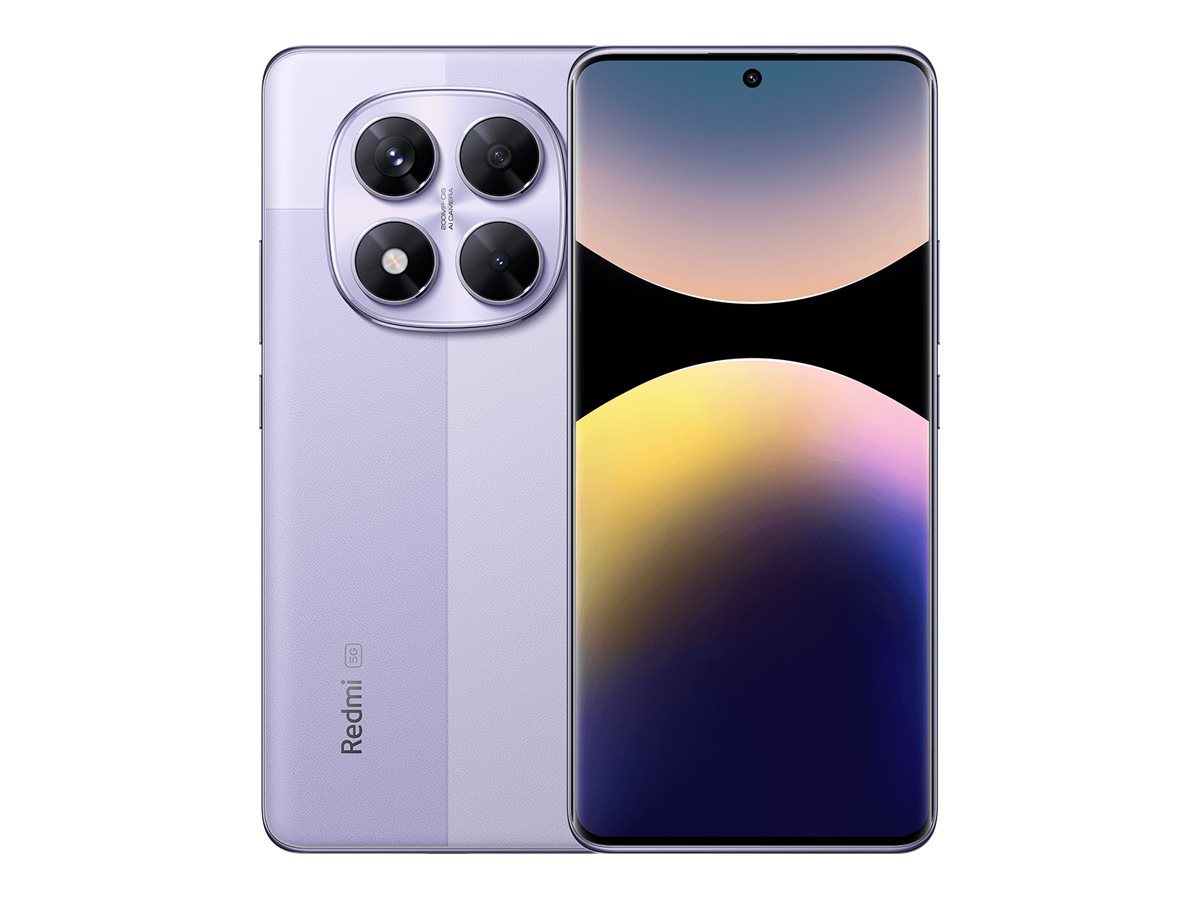 Xiaomi Redmi | Note 14 Pro | Lavender Purple | 6.67 " | AMOLED | 1080 x 2400 pixels | Mediatek | Internal RAM 8 GB | 256 GB | Dual SIM | 5G | Main camera resolution 200+8+2 MP | Secondary camera resolution 32 MP | Android | 14