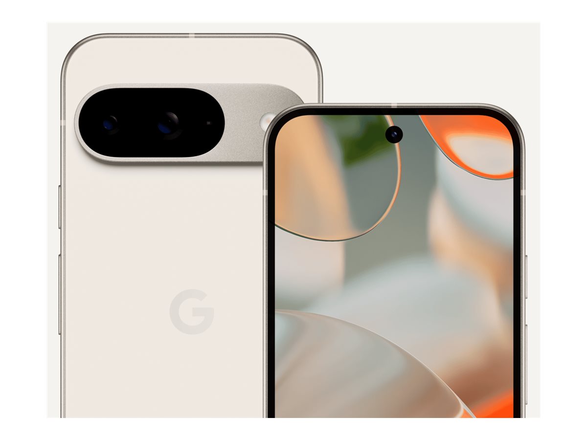 google | Pixel 9 | Porcelain | 6.3 " | OLED | 2424 x 1080 pixels | Internal RAM 12 GB | 256 GB | Dual SIM | 5G | Main camera resolution 50 MP | Secondary camera resolution 10.5 MP | Android | 4700 mAh