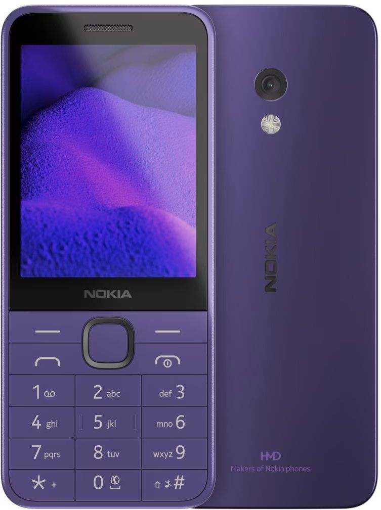 Mobilusis telefonas Nokia 235 4G 2024 Purple 2.8"