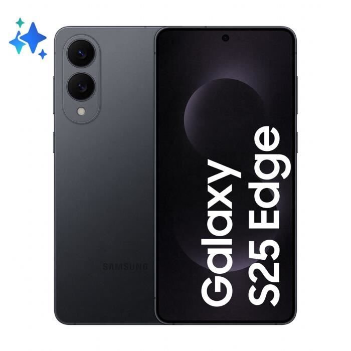 Samsung S937U Galaxy S25 Edge 512GB Titanium Jetblack