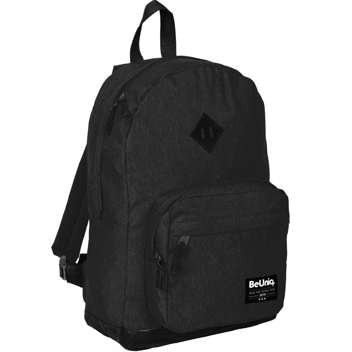 Mokyklinė Kuprinė Paaugliui Jaunuoliui Juoda "BeUniq" 41 cm IP1012