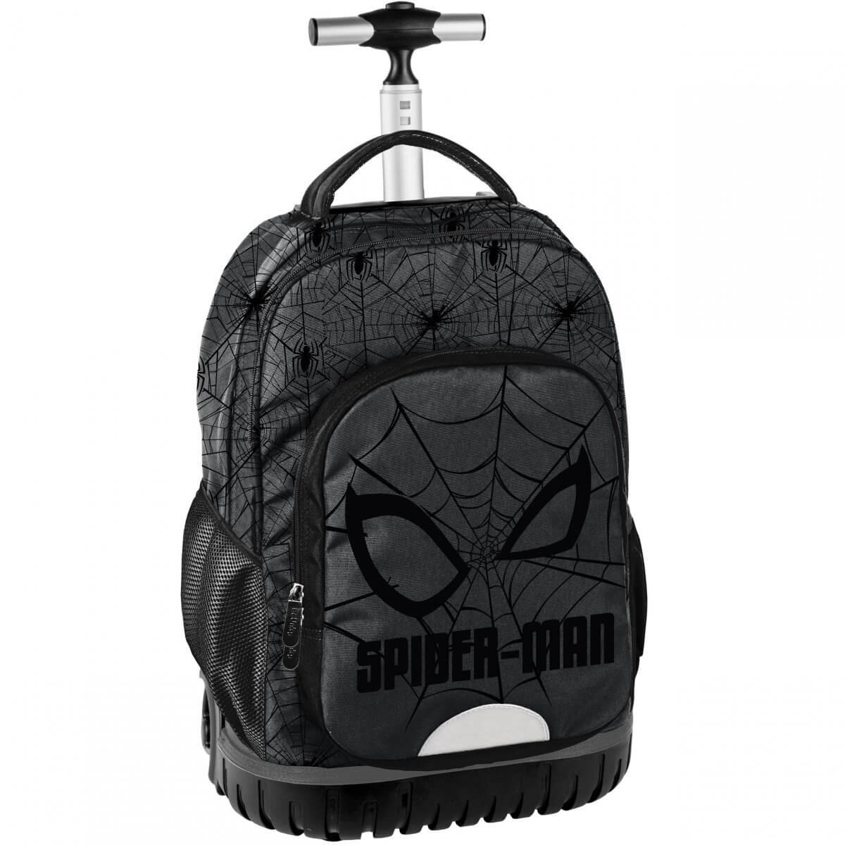Mokyklinė Kuprinė Paaugliui Su Ratukais Spider-Man "BeUniq" 48 cm IP1047