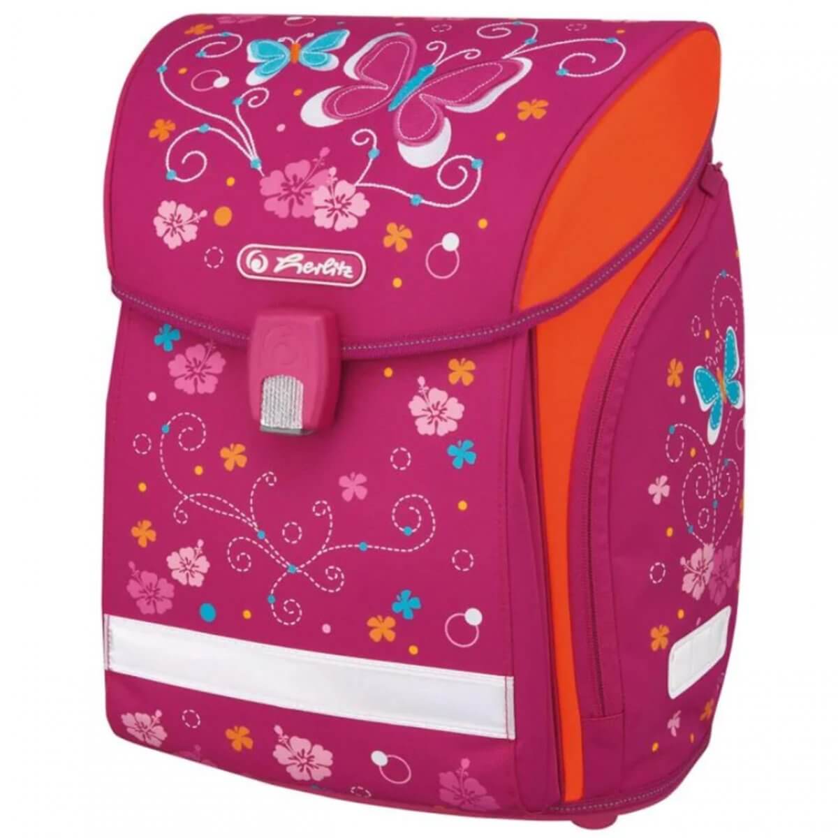 Ergonomiška Herlitz Midi Butterfly Kuprinė Pirmokui Pradinukui IP1089