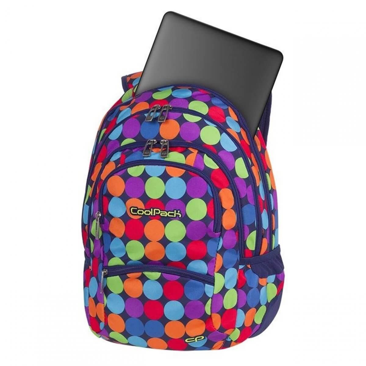 Didelė Tvirta Mokyklinė Kuprinė CP Coolpack Bubble Shooter 46 cm IP1105