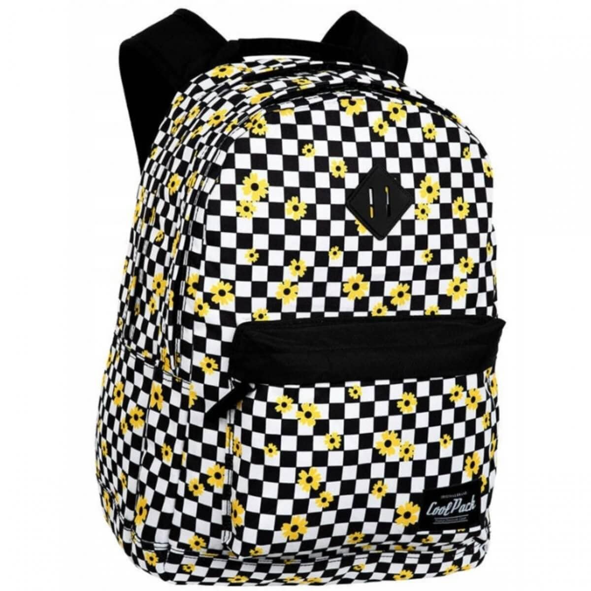 Didelė Tvirta Mokyklinė Kuprinė CP Coolpack Scout Chess Flow 45,5 cm IP1111