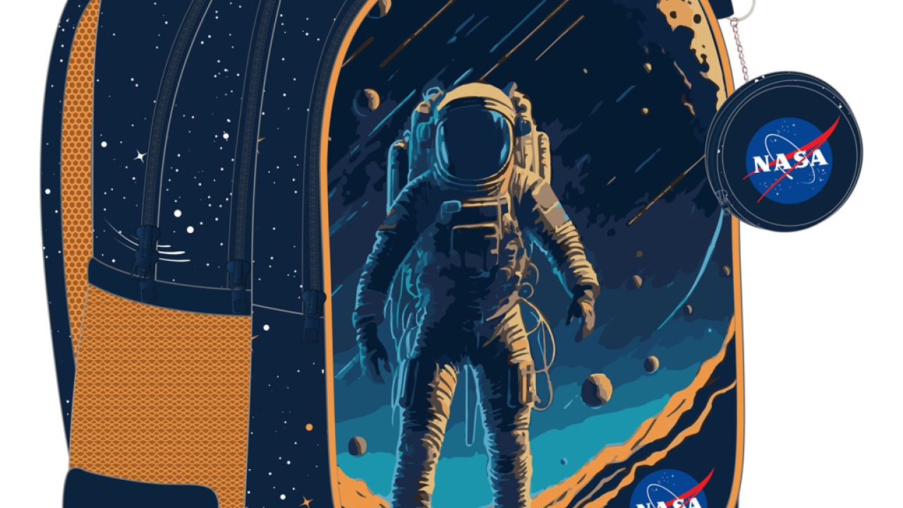 Mokyklinė kuprinė " Nasa kosmonautas "
